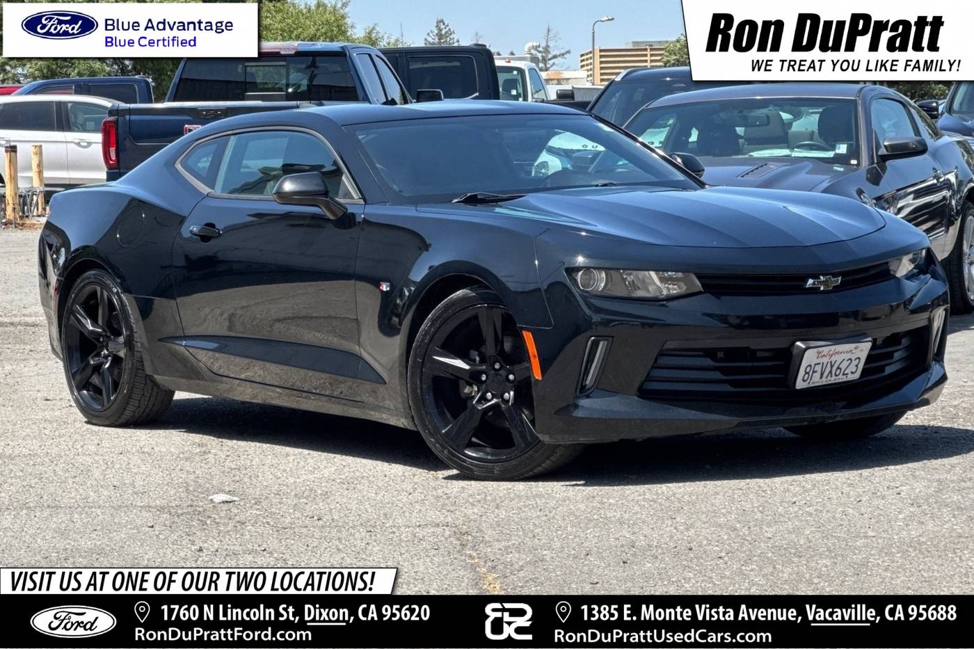 2017 Chevrolet Camaro 1LT — Coupe — 116,546 mi — Dixon, CA