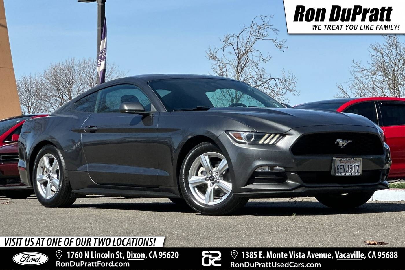 2015 Ford Mustang V6 — Coupe — 110,494 mi — Dixon, CA