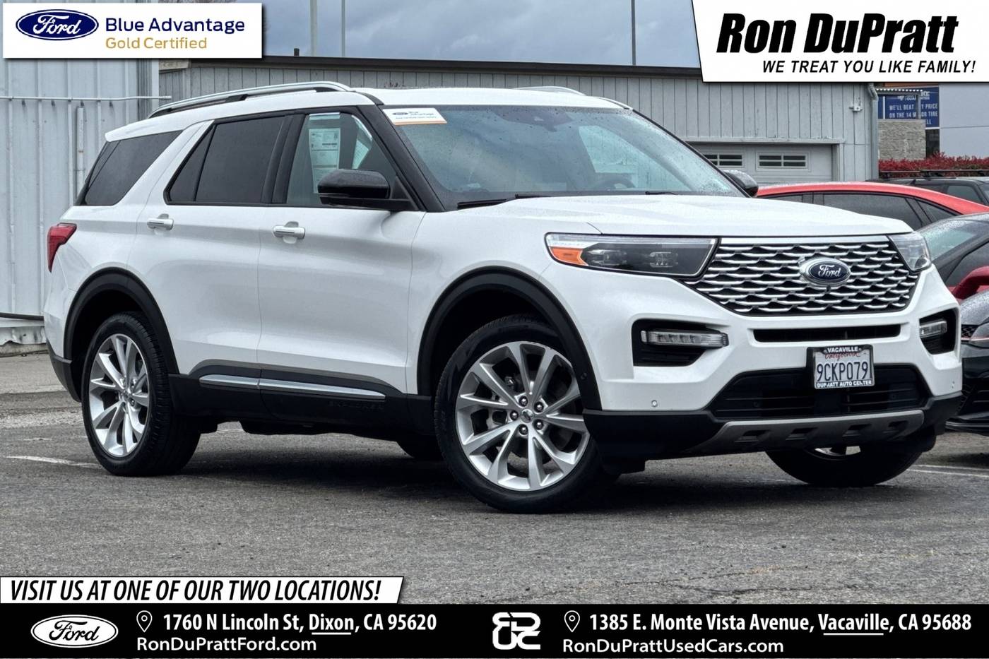 2022 Ford Explorer Platinum — SUV — 45,275 mi — Dixon, CA
