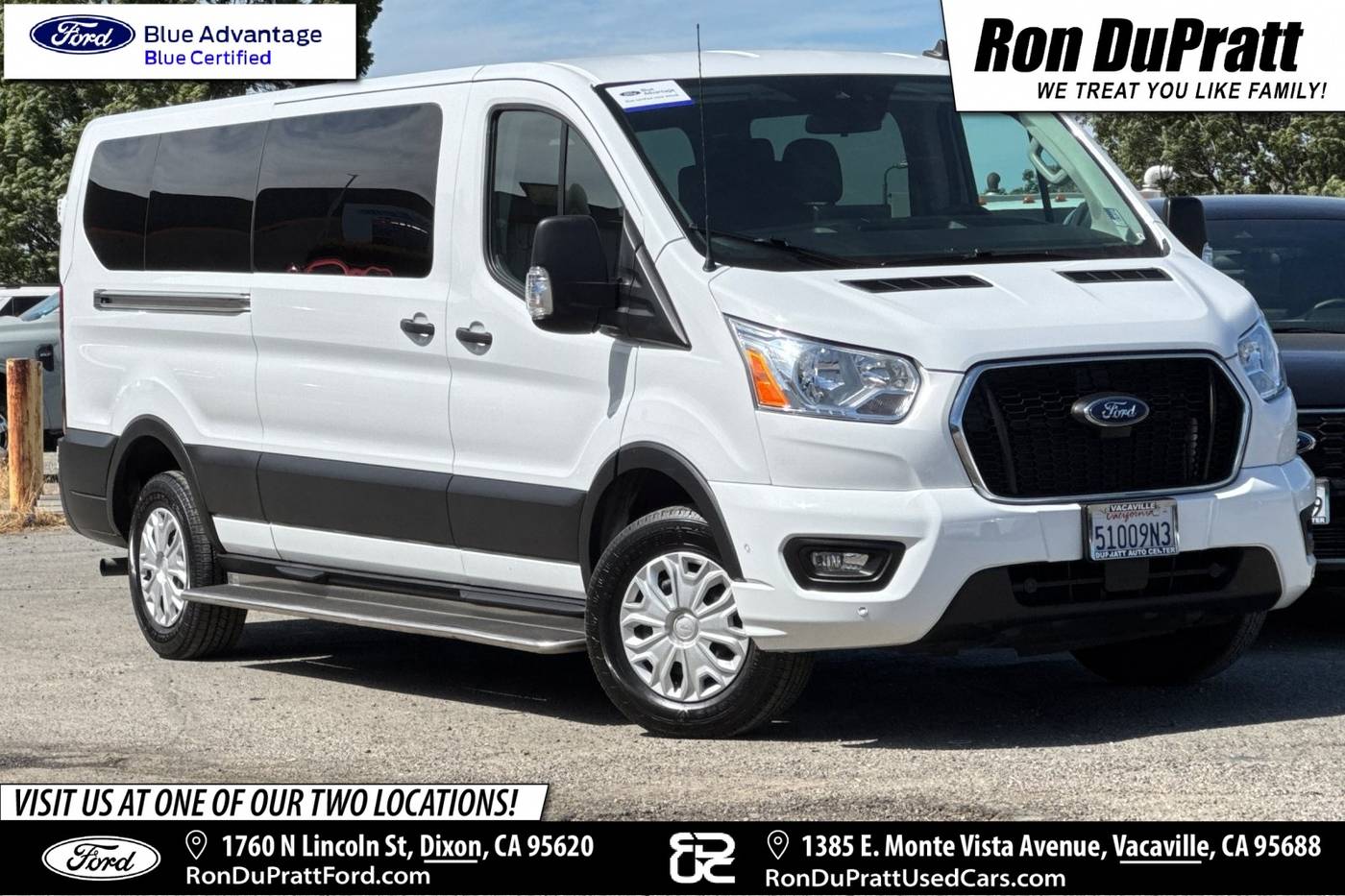 2022 Ford Transit Passenger Wagon T-350 XLT — Passenger Van — 81,114 mi — Dixon, CA