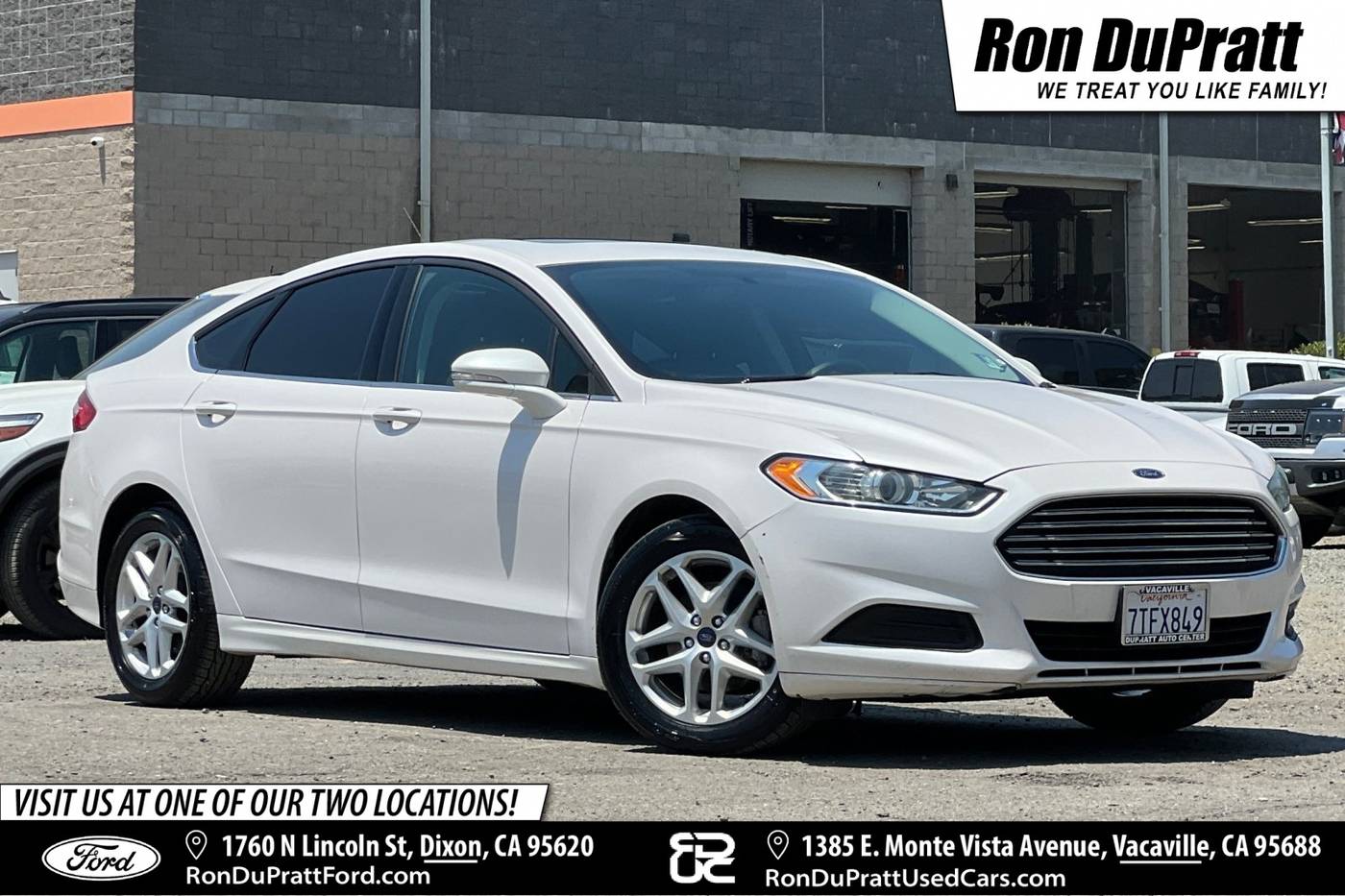 2016 Ford Fusion SE — Sedan — 128,053 mi — Dixon, CA
