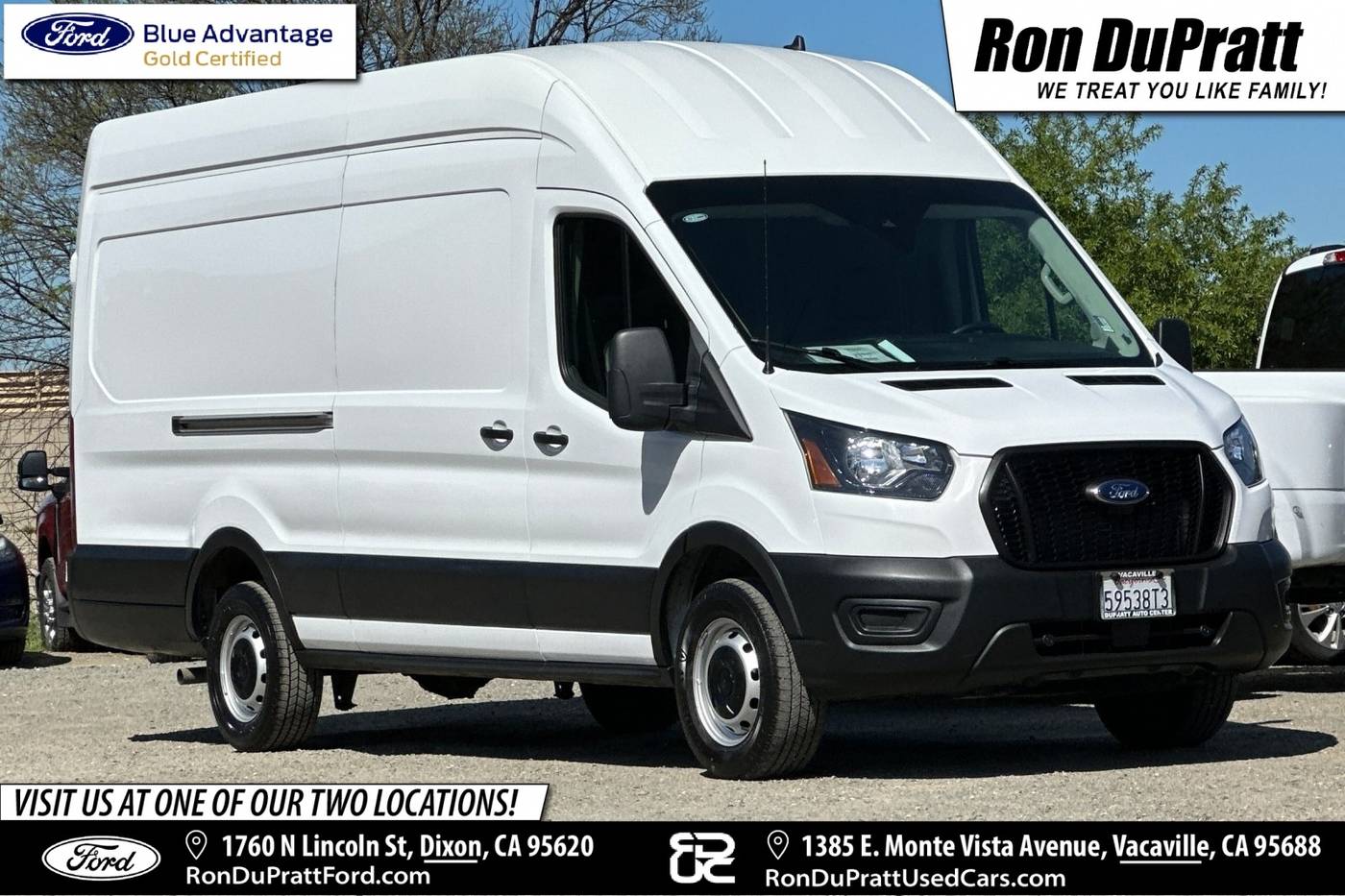 2023 Ford Transit Cargo Van T-250 — Cargo Van — 36,583 mi — Dixon, CA