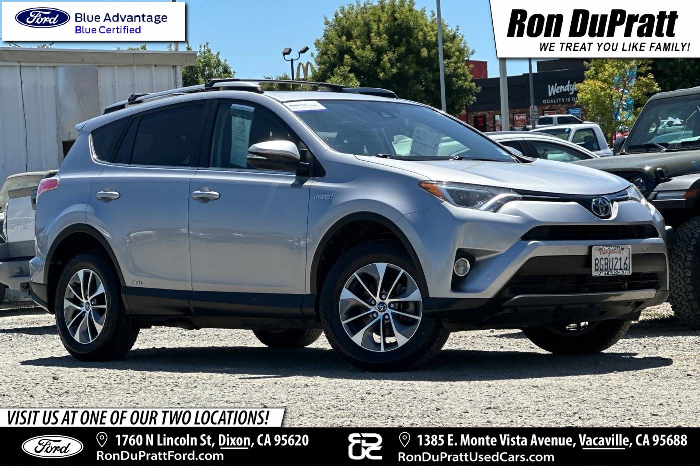 2018 Toyota RAV4 Hybrid XLE — SUV — 61,995 mi — Dixon, CA