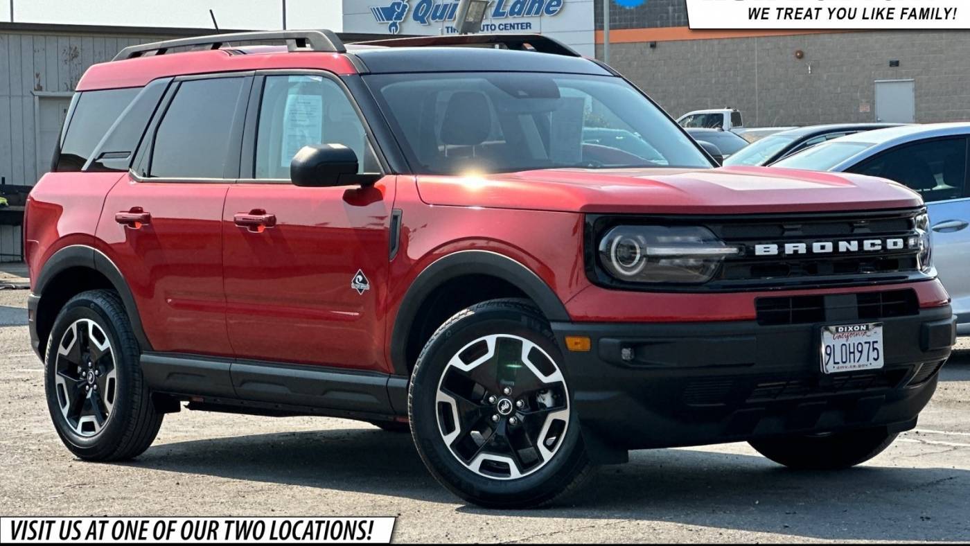 2023 Ford Bronco Sport Outer Banks — SUV — 2,149 mi — Dixon, CA