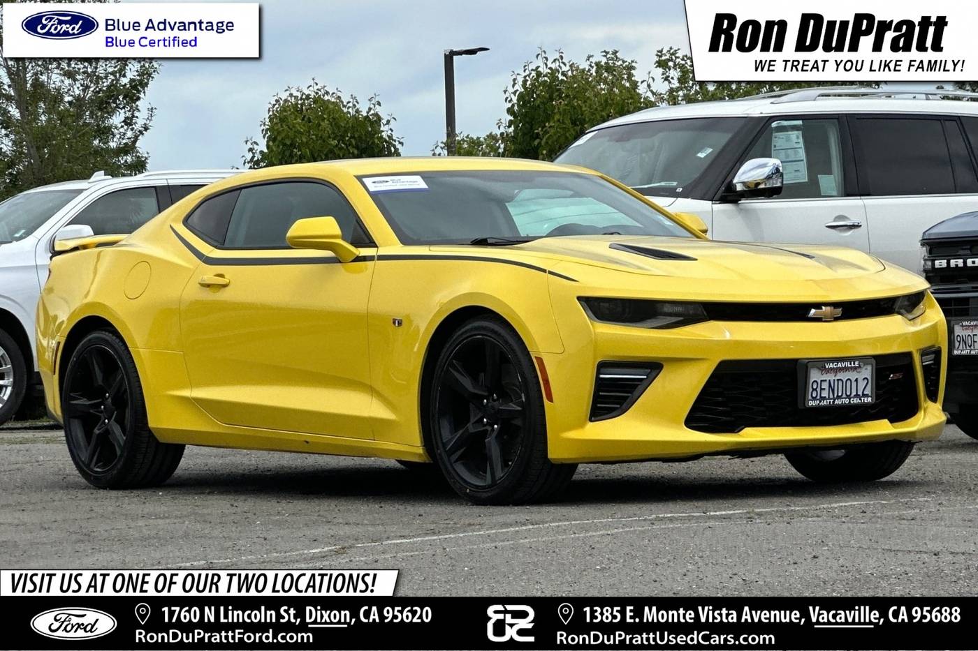 2017 Chevrolet Camaro 1SS — Coupe — 84,675 mi — Dixon, CA