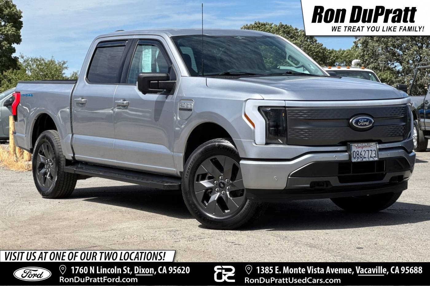 2023 Ford F-150 Lightning XLT — Pickup Truck — 7,628 mi — Dixon, CA