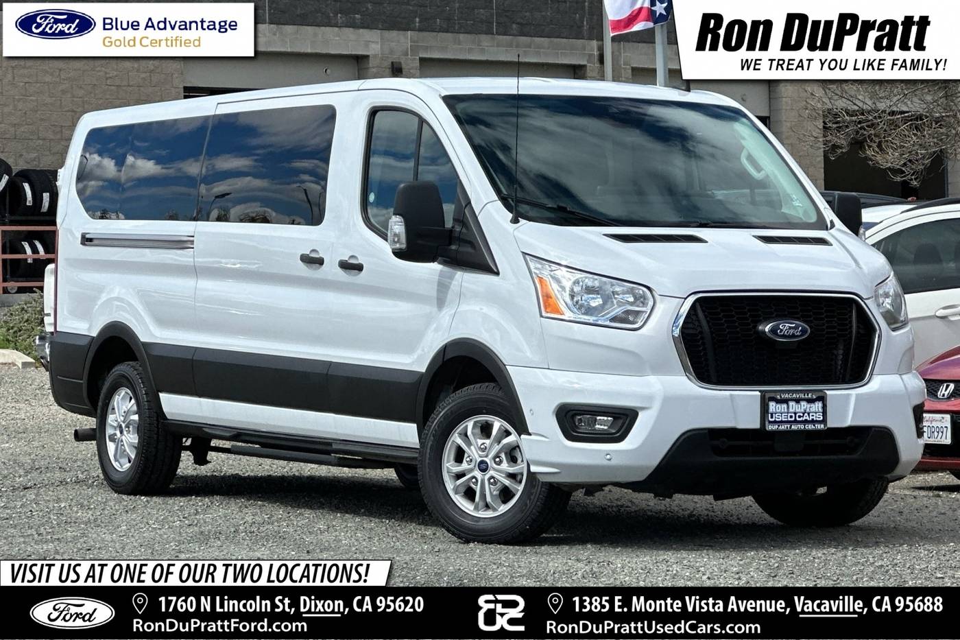 2021 Ford Transit Passenger Wagon T-350 XLT — Passenger Van — 69,684 mi — Dixon, CA