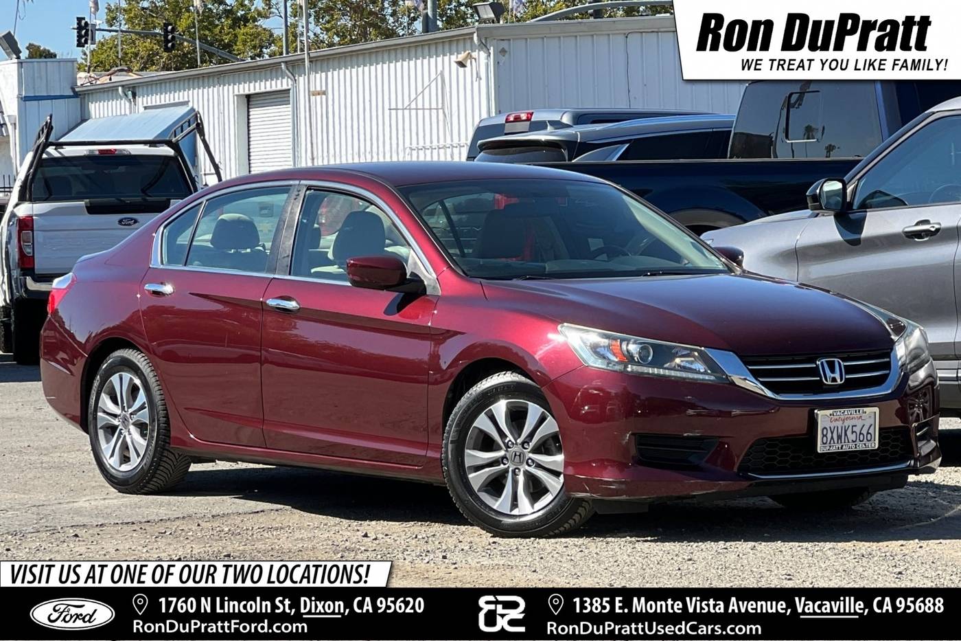 2015 Honda Accord LX — Sedan — 86,969 mi — Dixon, CA
