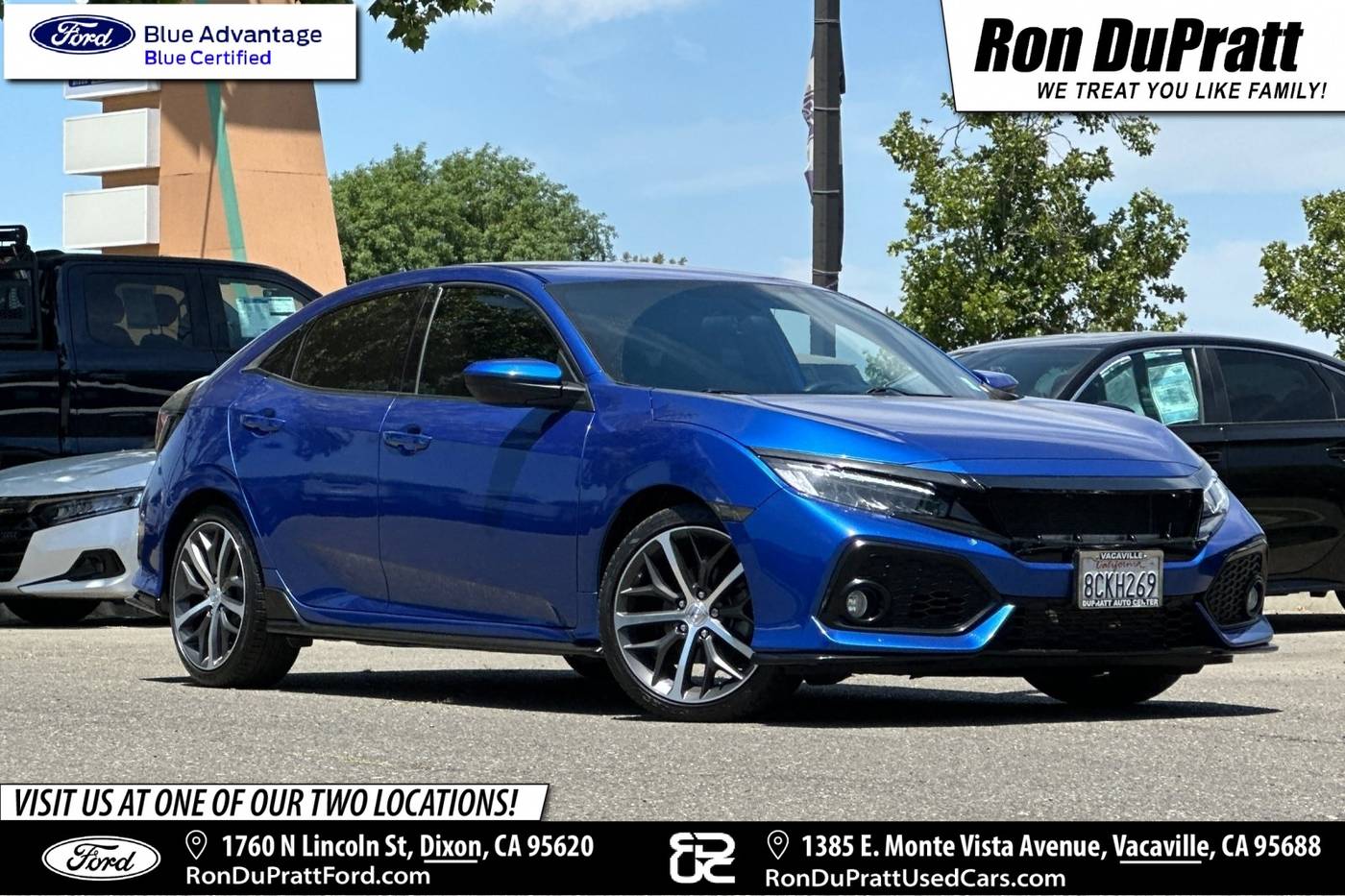 2018 Honda Civic Sport — Hatchback — 83,780 mi — Dixon, CA