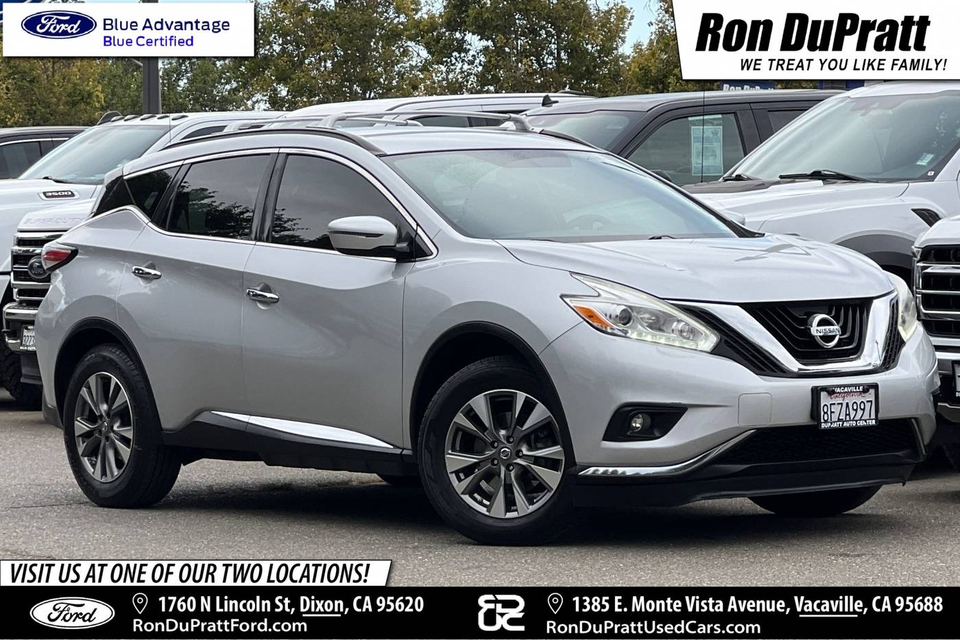 2017 Nissan Murano SV — SUV — 116,176 mi — Dixon, CA