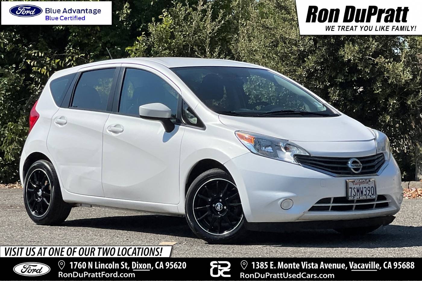 2016 Nissan Versa 1.6 SV — Hatchback — 86,371 mi — Dixon, CA