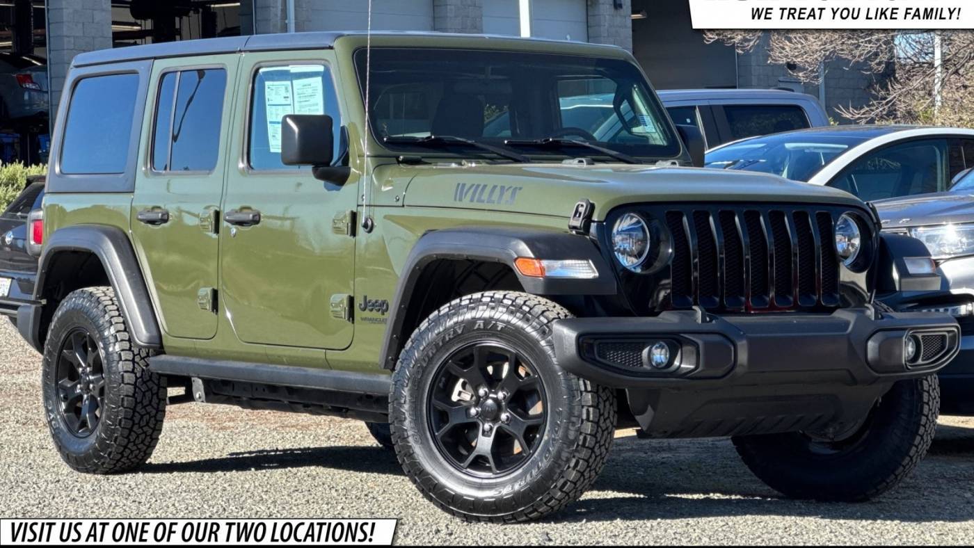 2021 Jeep Wrangler Willys Sport — SUV — 49,063 mi — Dixon, CA