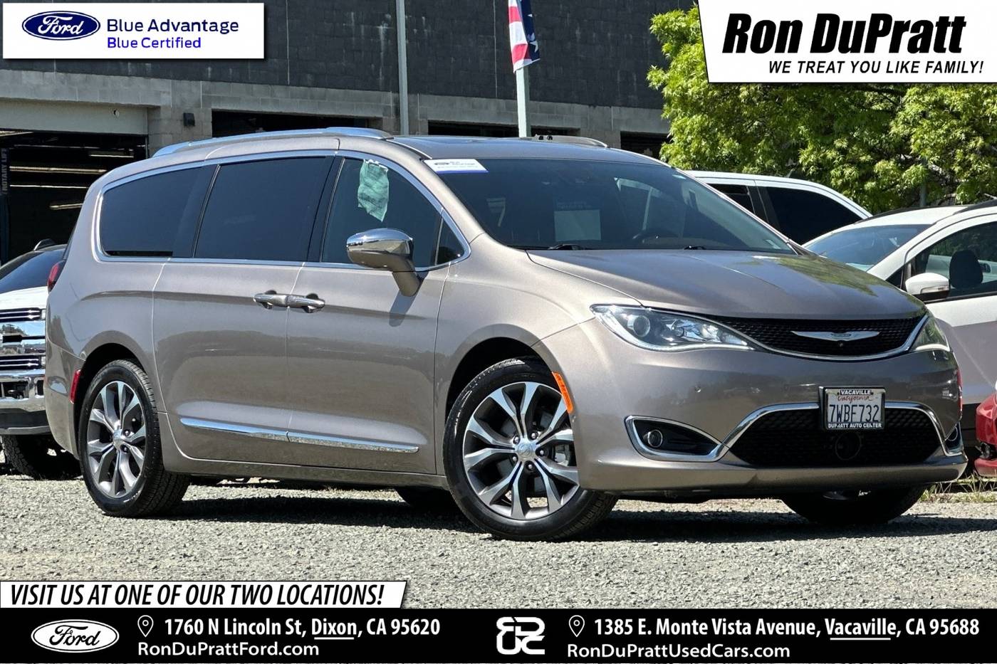 2017 Chrysler Pacifica Limited — Minivan — 81,981 mi — Dixon, CA