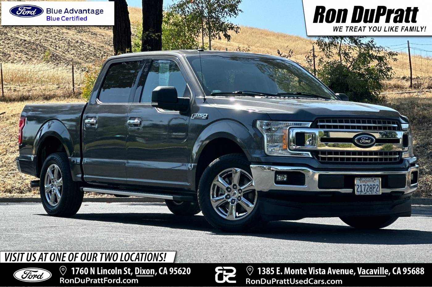 2018 Ford F-150 XLT — Pickup Truck — 59,450 mi — Dixon, CA