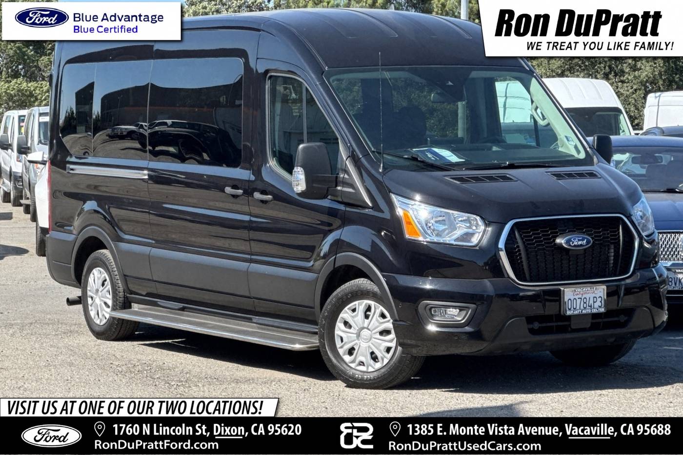 2022 Ford Transit Passenger Wagon T-350 XLT — Passenger Van — 90,141 mi — Dixon, CA