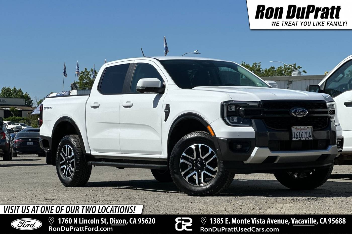2024 Ford Ranger LARIAT — Pickup Truck — 4,415 mi — Dixon, CA