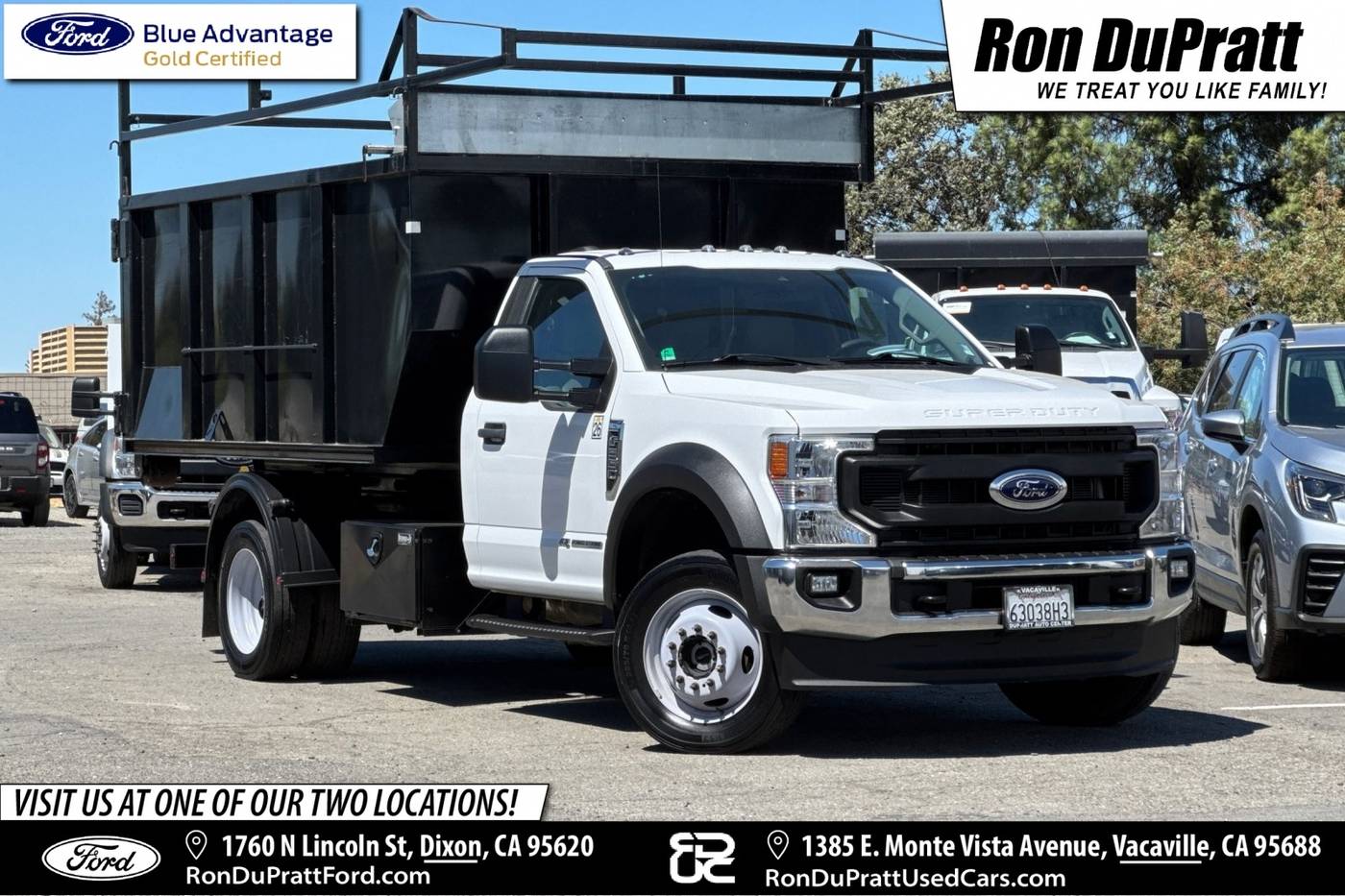 2021 Ford Super Duty F-550 Chassis Cab XL — Chassis Cab Truck — 16,829 mi — Dixon, CA