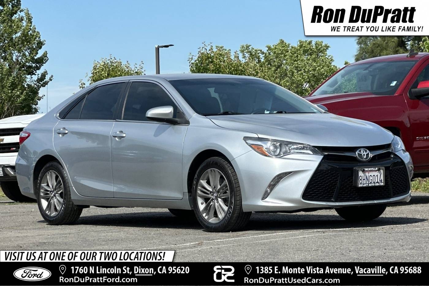 2017 Toyota Camry LE — Sedan — 129,372 mi — Dixon, CA