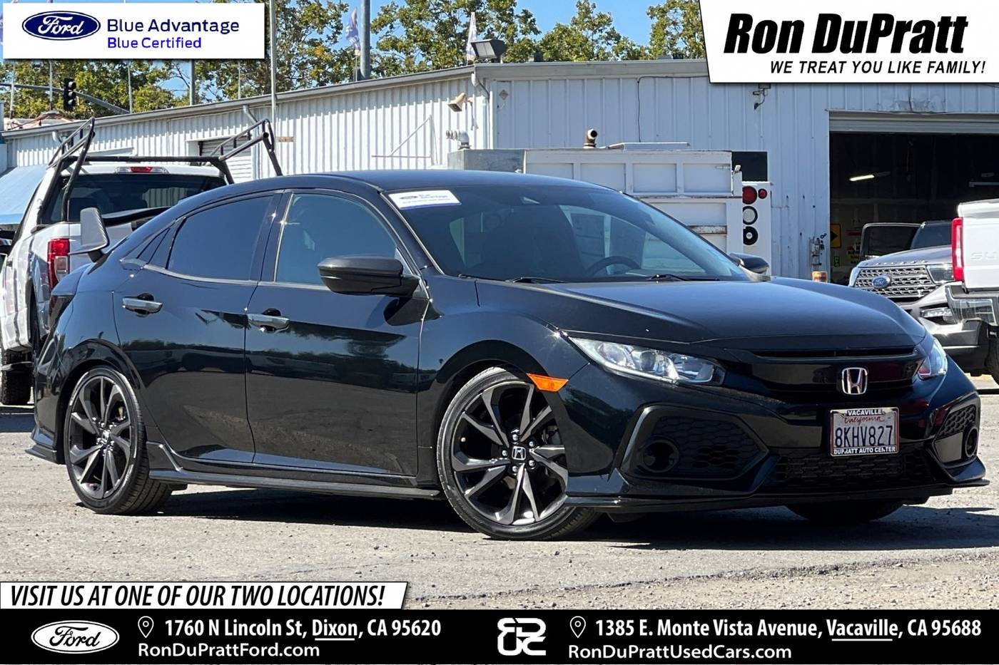 2019 Honda Civic Sport — Hatchback — 93,540 mi — Dixon, CA