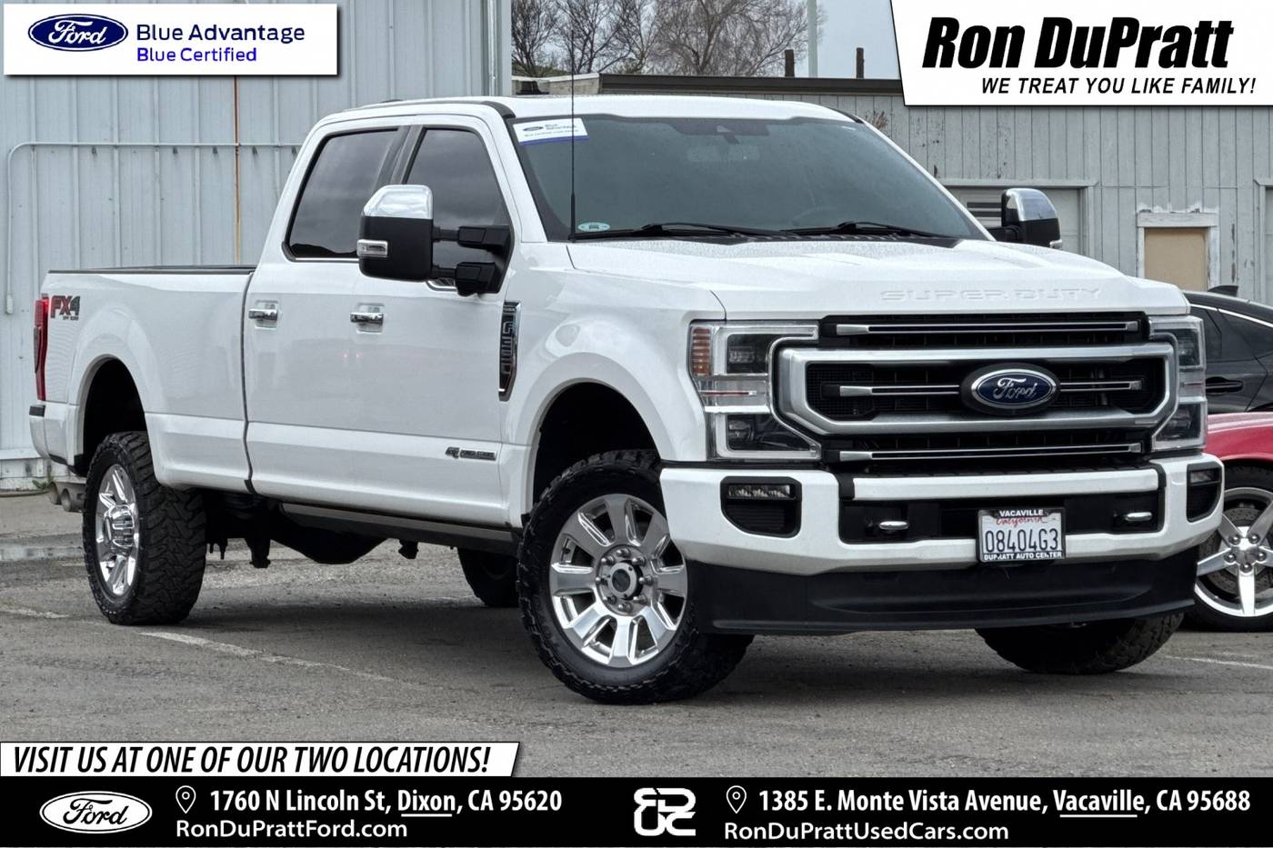 2021 Ford Super Duty F-350 Platinum — Pickup Truck — 100,007 mi — Dixon, CA