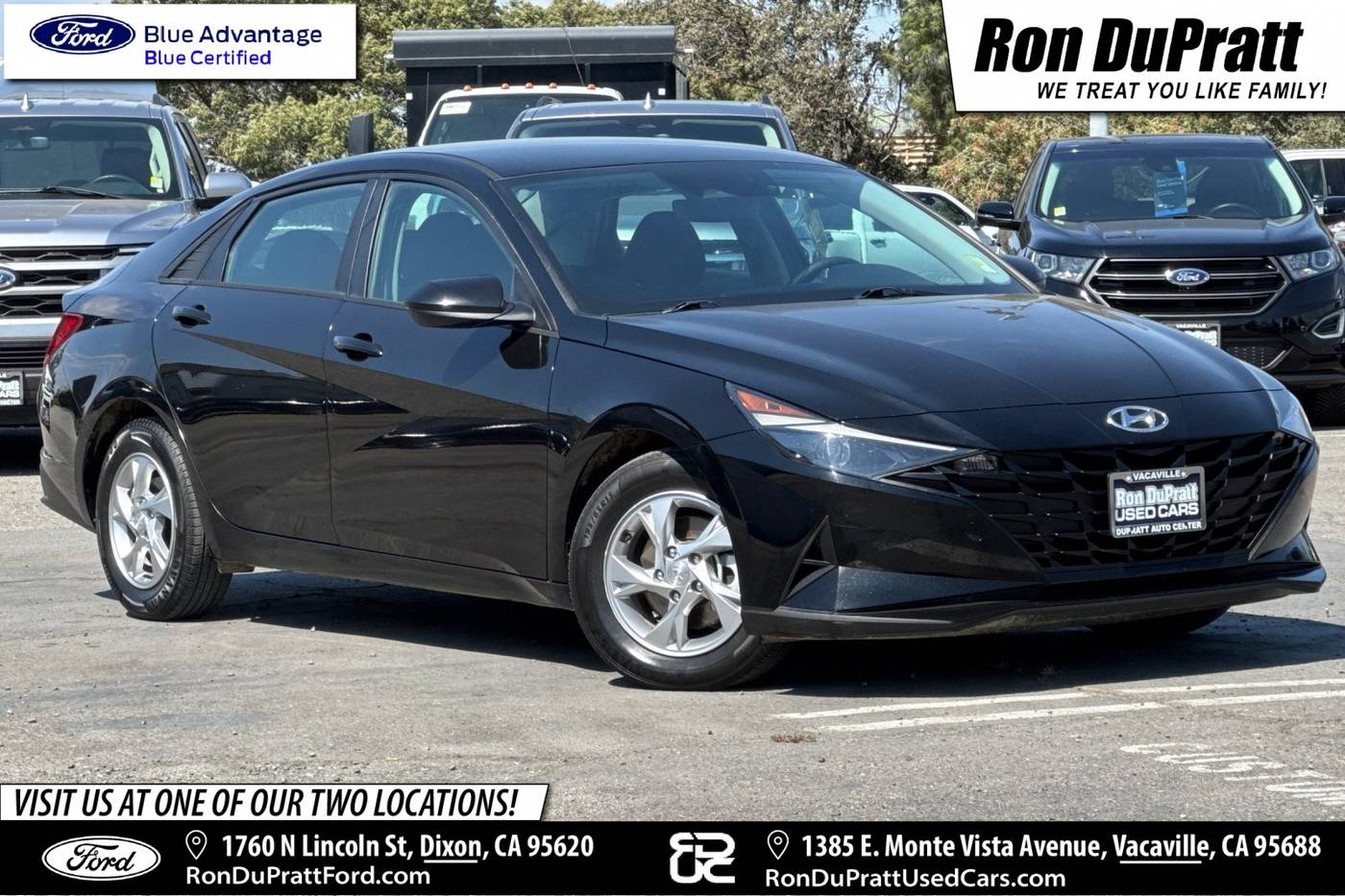 2021 Hyundai Elantra SE — Sedan — 74,616 mi — Dixon, CA