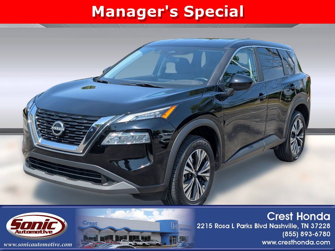 2023 Nissan Rogue SV — SUV — 34,165 mi — Nashville, TN
