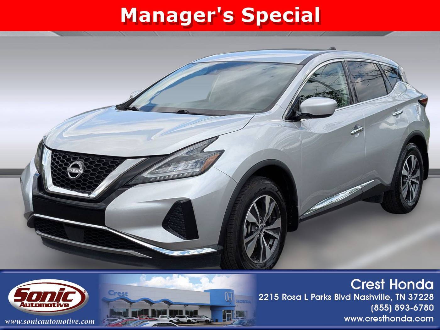 2023 Nissan Murano S — SUV — 60,644 mi — Nashville, TN
