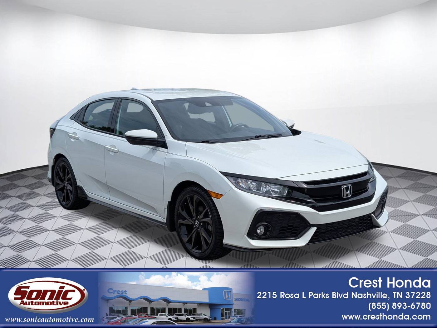 2019 Honda Civic Sport — Hatchback — 60,545 mi — Nashville, TN