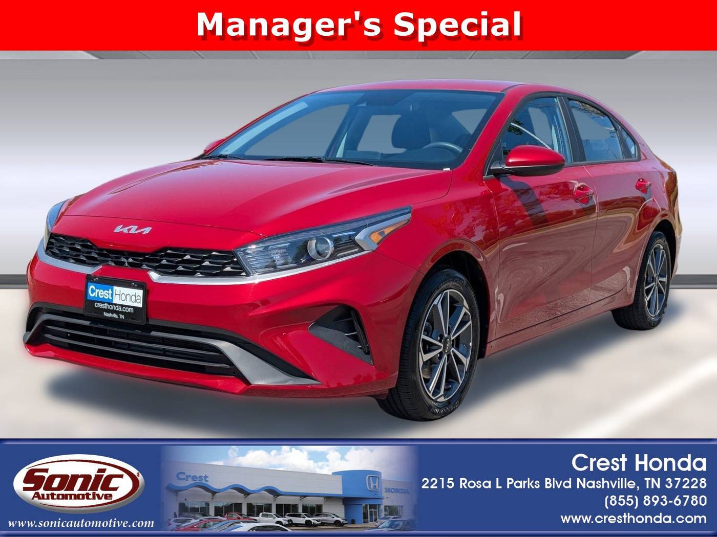 2023 Kia Forte LXS — Sedan — 37,239 mi — Nashville, TN