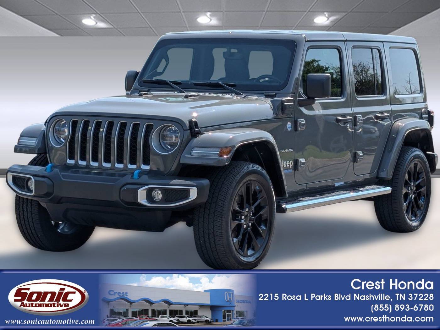2022 Jeep Wrangler Sahara 4xe — SUV — 51,486 mi — Nashville, TN