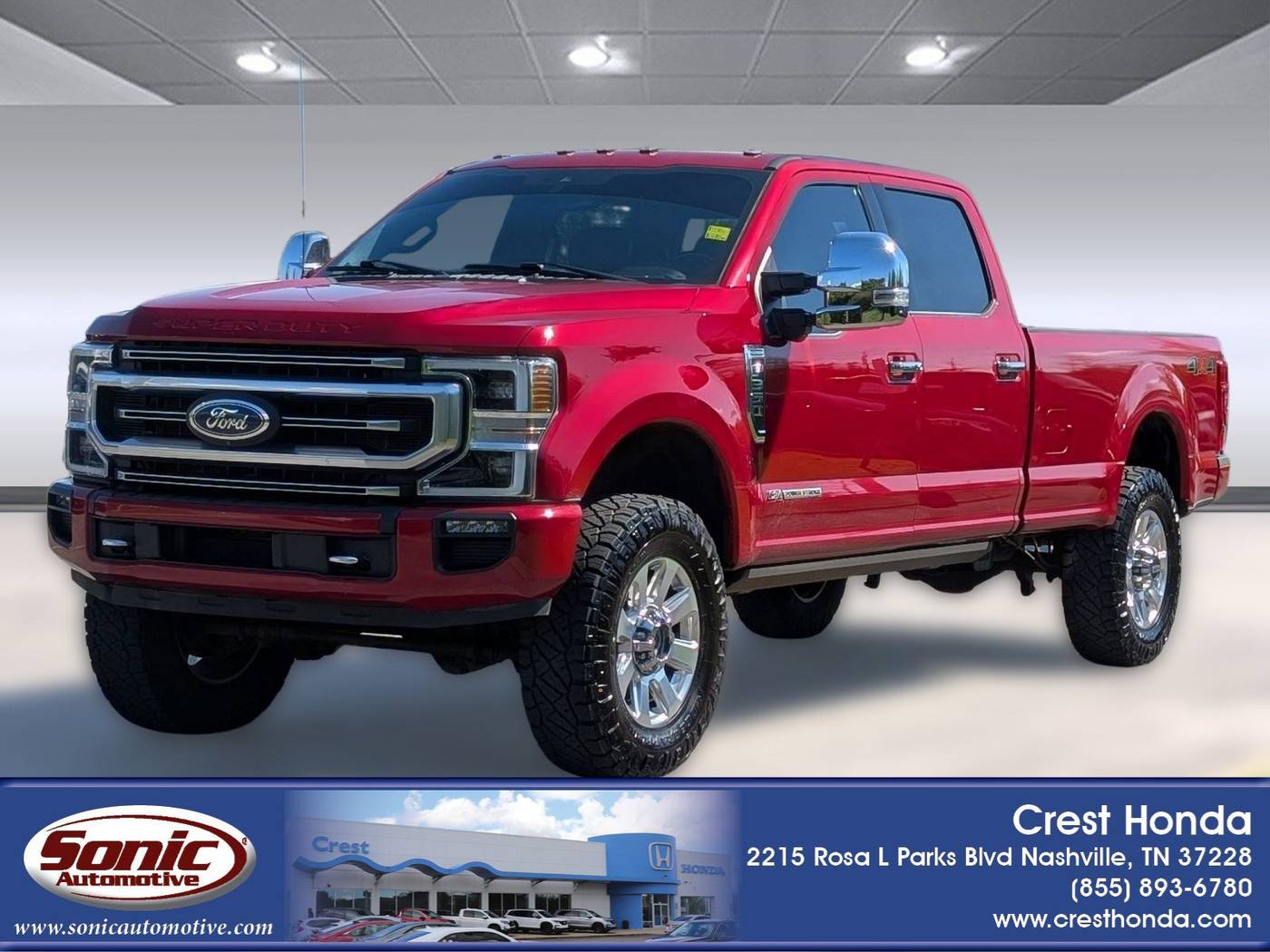 2021 Ford Super Duty F-350 Platinum — Pickup Truck — 55,440 mi — Nashville, TN