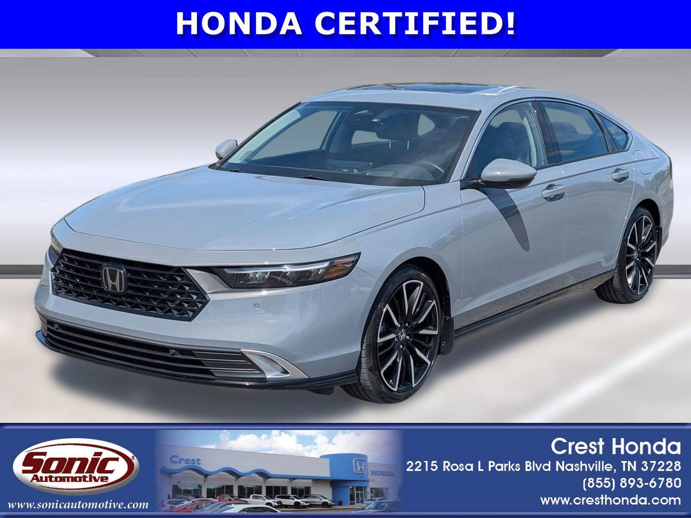 2023 Honda Accord Hybrid Touring — Sedan — 18,715 mi — Nashville, TN