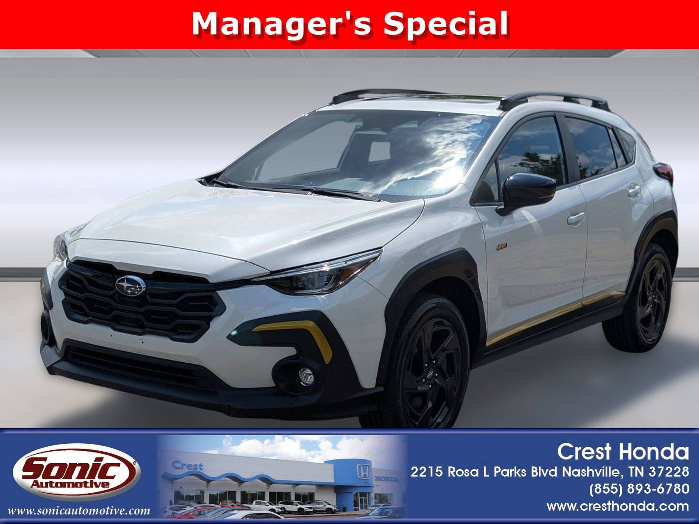 2024 Subaru Crosstrek Sport — SUV — 21,176 mi — Nashville, TN
