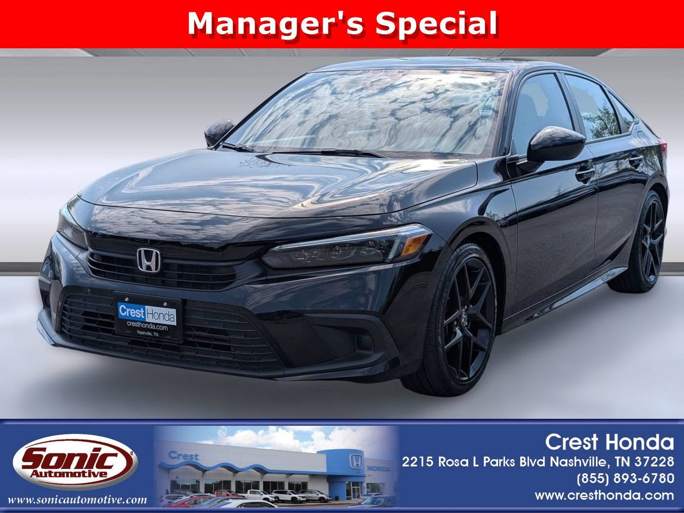 2024 Honda Civic Sport — Sedan — 37,051 mi — Nashville, TN