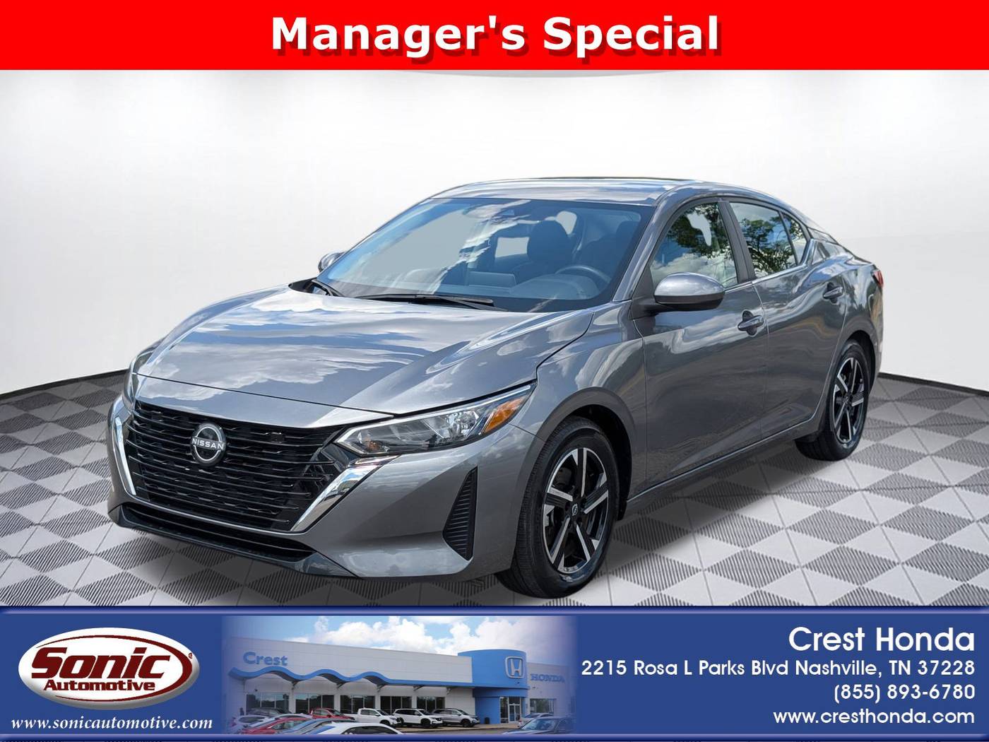 2024 Nissan Sentra SV — Sedan — 21,307 mi — Nashville, TN