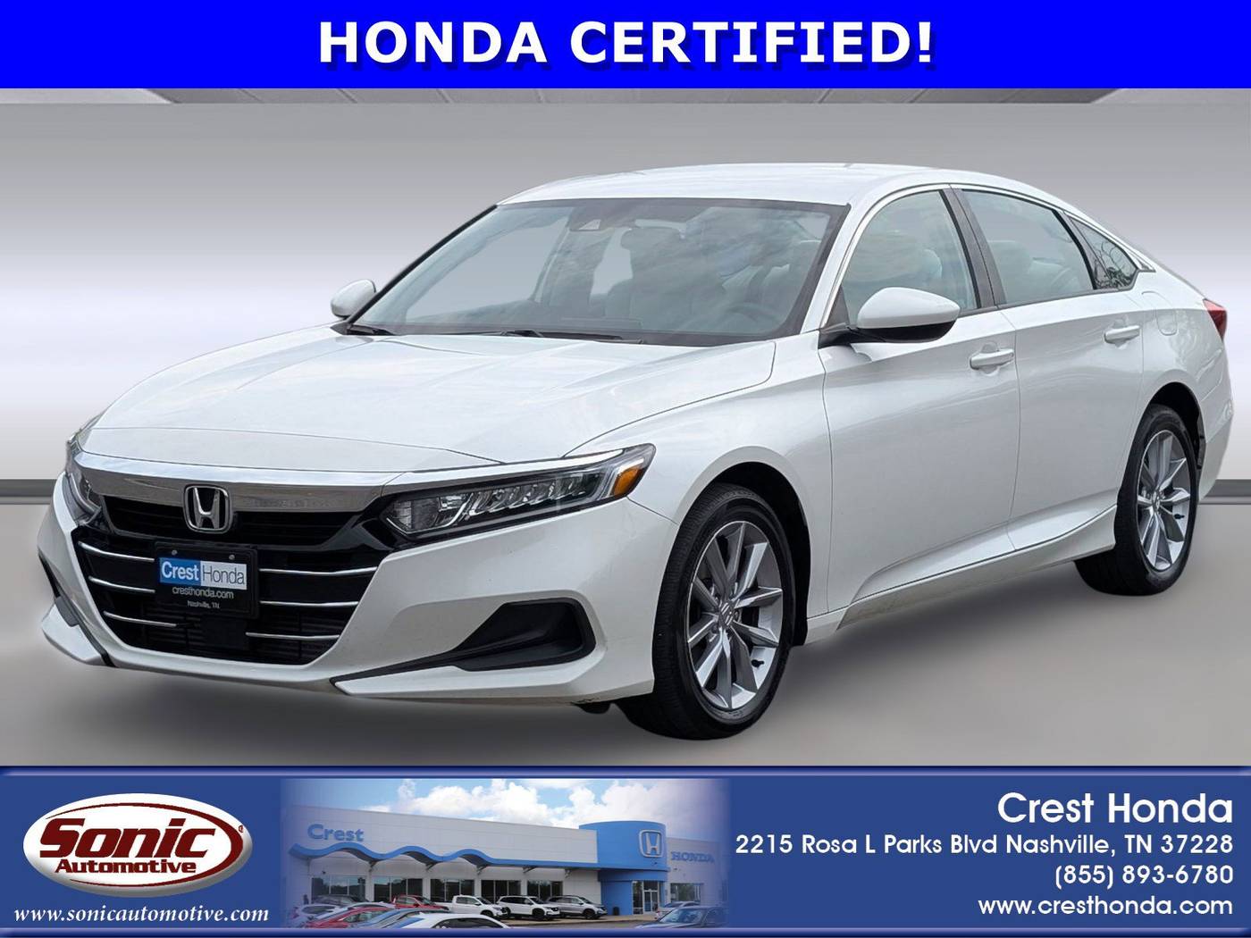 2022 Honda Accord LX — Sedan — 30,935 mi — Nashville, TN