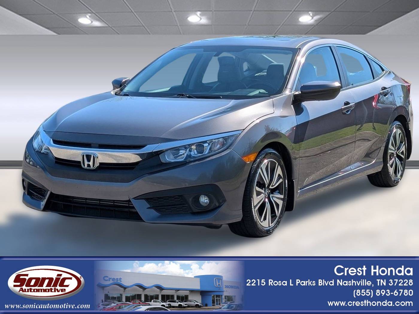 2017 Honda Civic EX-L — Sedan — 73,867 mi — Nashville, TN