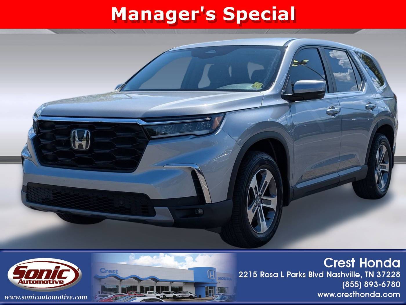 2025 Honda Pilot EX-L — SUV — 22,556 mi — Nashville, TN