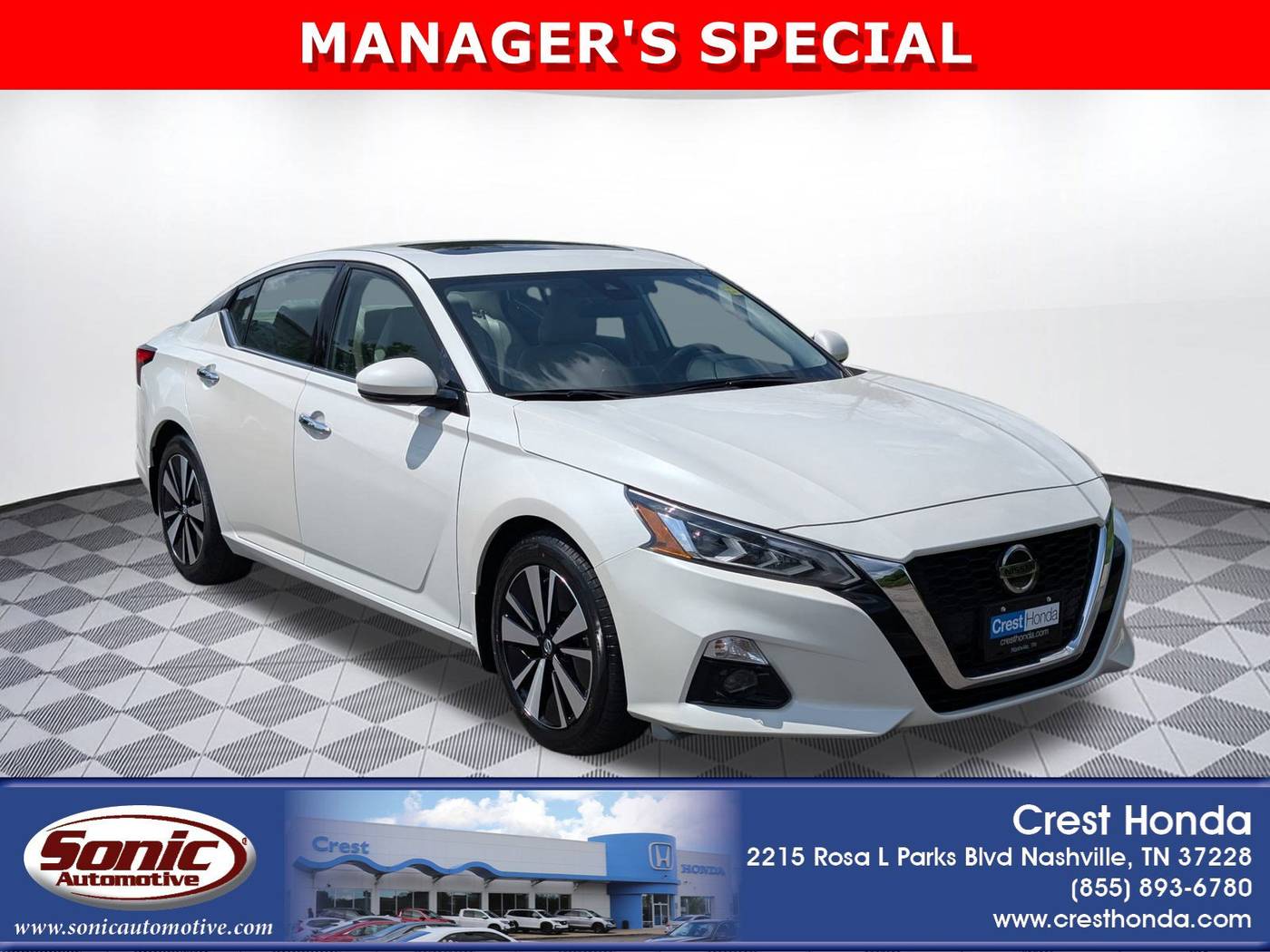 2022 Nissan Altima SL — Sedan — 35,938 mi — Nashville, TN
