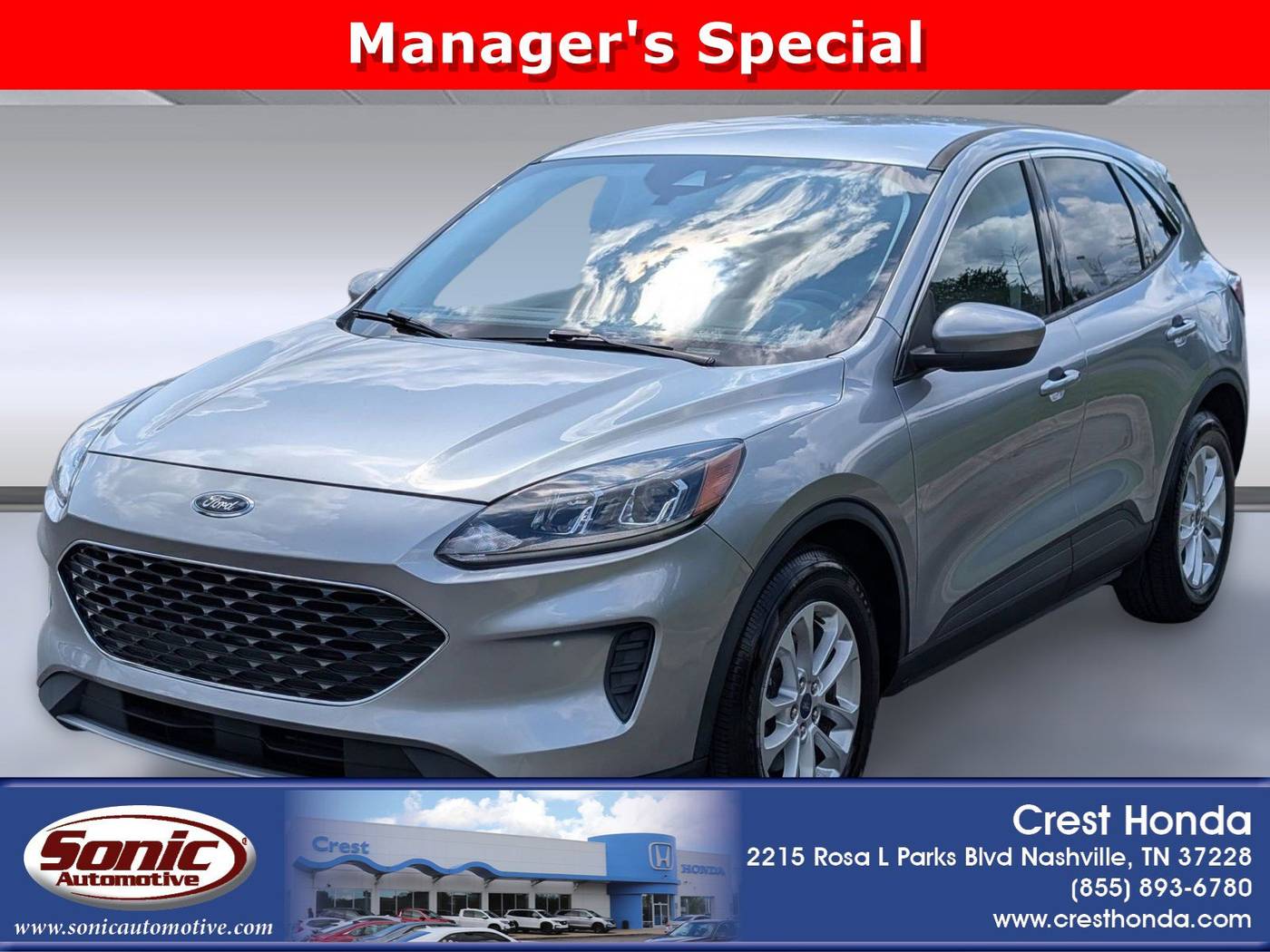2021 Ford Escape SE — SUV — 36,380 mi — Nashville, TN
