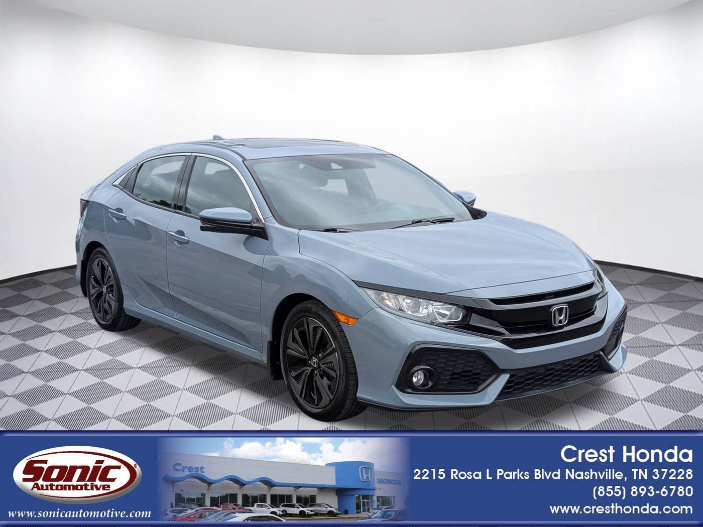 2019 Honda Civic EX — Hatchback — 70,009 mi — Nashville, TN