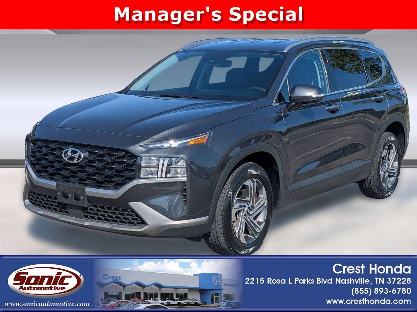 2023 Hyundai Santa Fe SEL — SUV — 38,408 mi — Nashville, TN