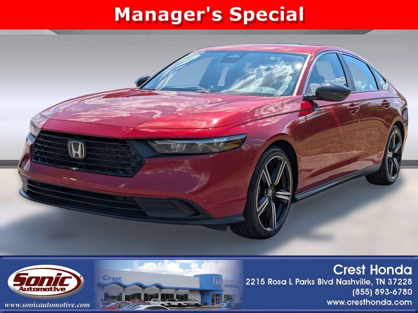 2024 Honda Accord Hybrid Sport — Sedan — 33,936 mi — Nashville, TN