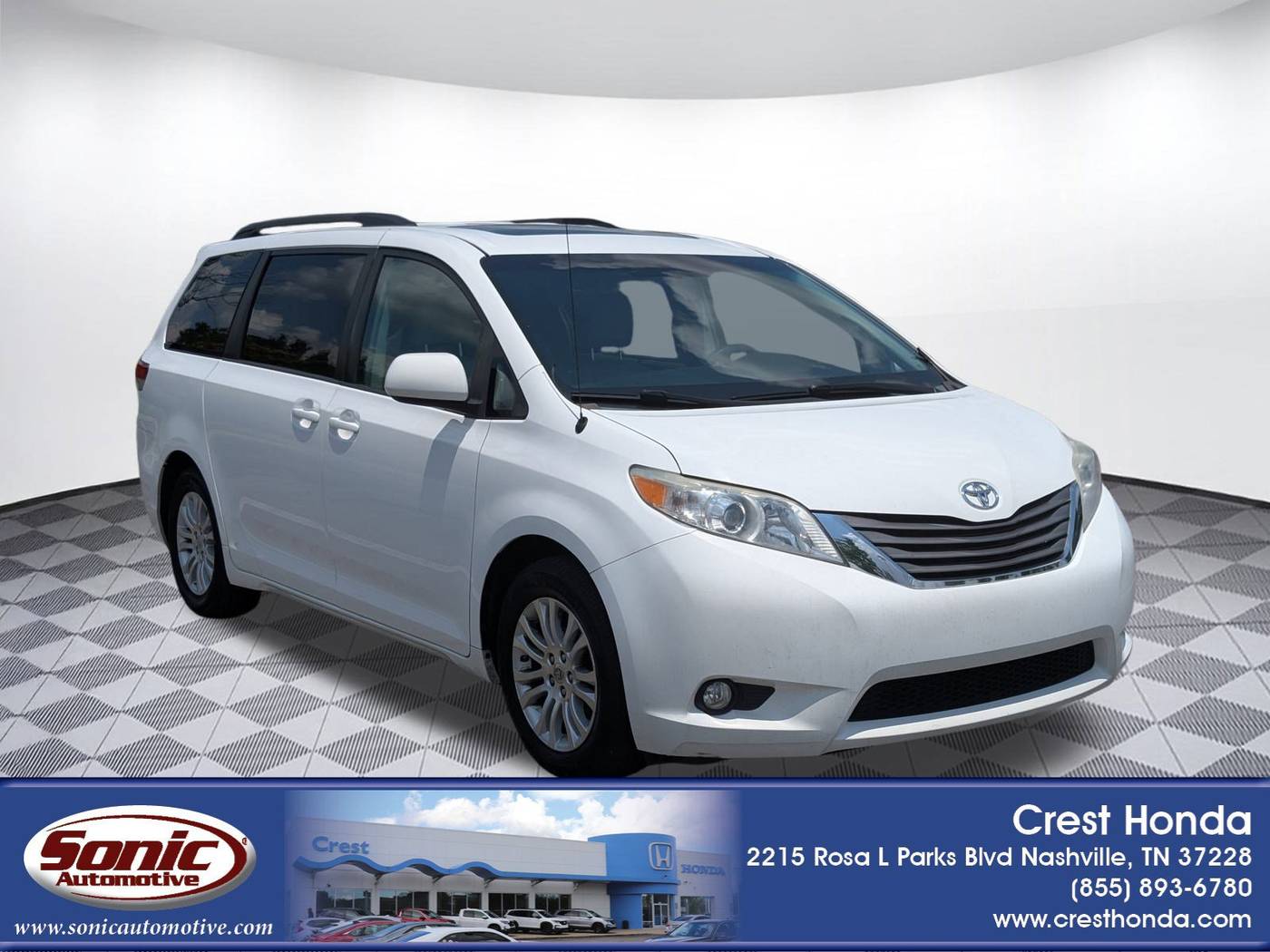 2012 Toyota Sienna XLE — Minivan — 180,672 mi — Nashville, TN
