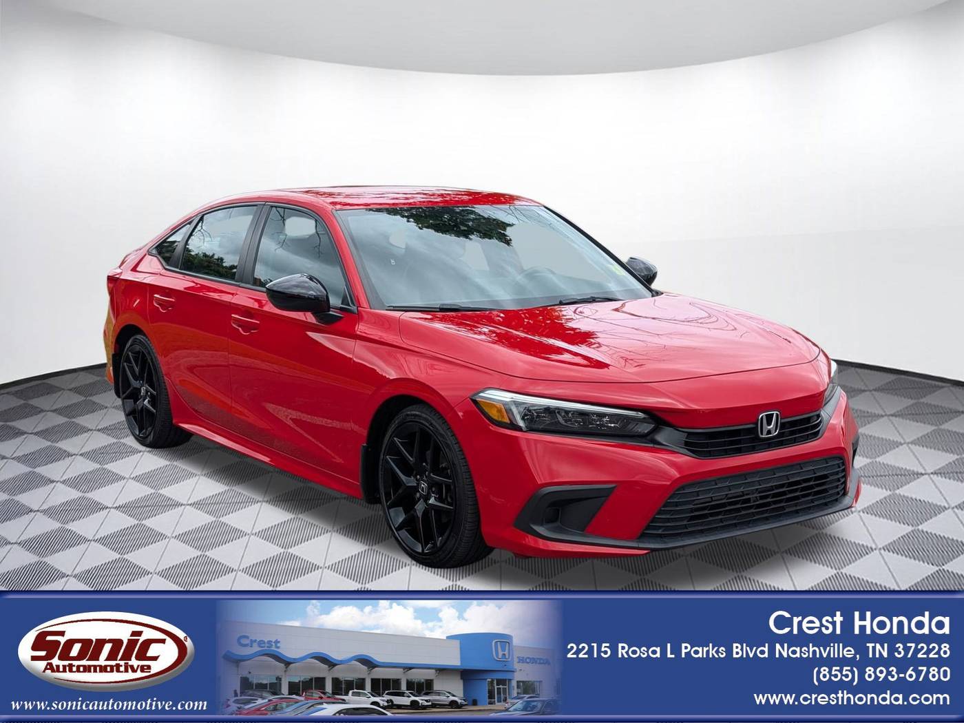 2022 Honda Civic Sport — Sedan — 55,254 mi — Nashville, TN