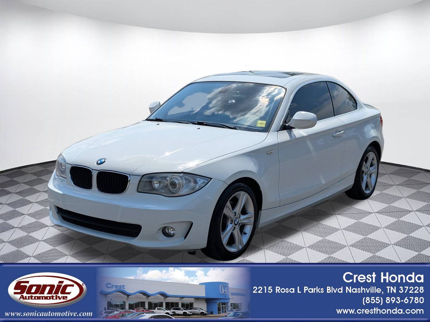 2012 BMW 1 Series 128i — Coupe — 76,798 mi — Nashville, TN