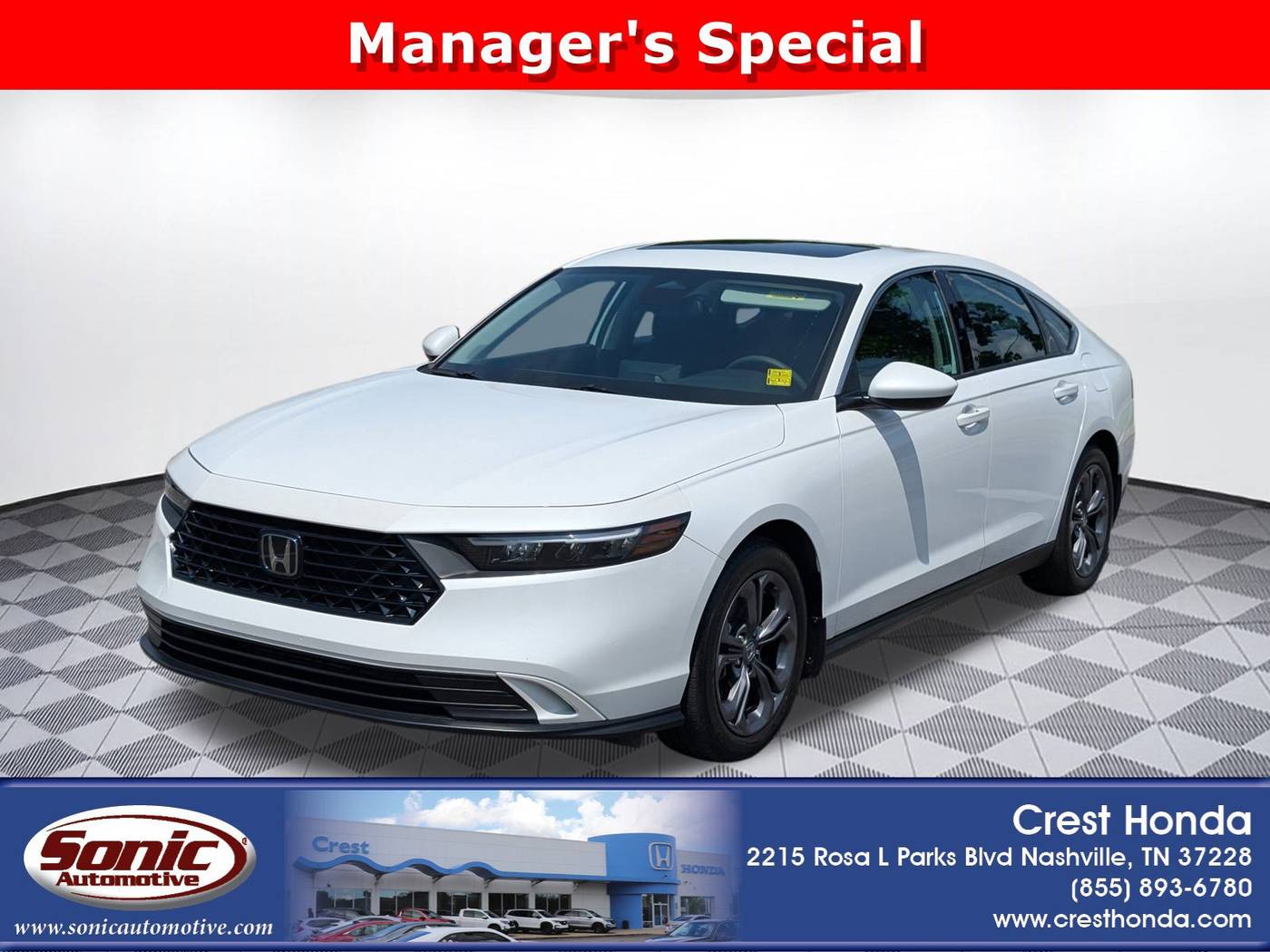 2023 Honda Accord EX — Sedan — 11,853 mi — Nashville, TN