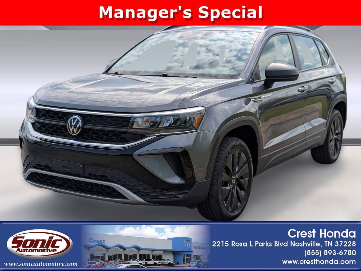 2024 Volkswagen Taos S — SUV — 27,240 mi — Nashville, TN