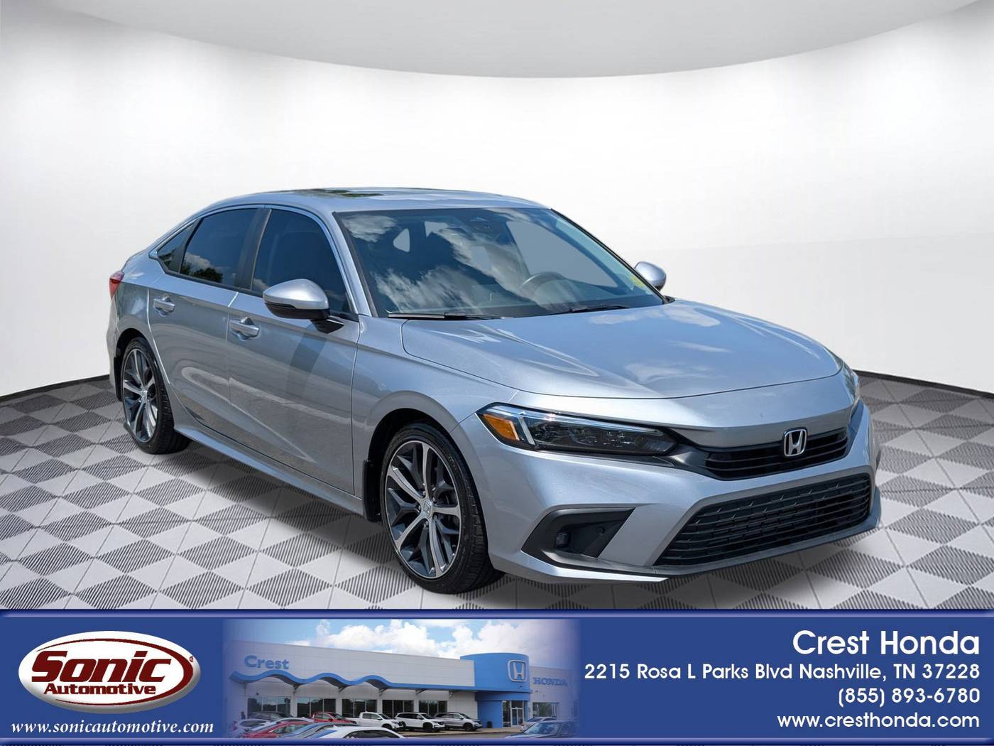2022 Honda Civic Touring — Sedan — 18,867 mi — Nashville, TN
