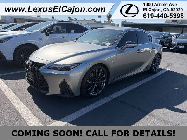 2022 Lexus IS IS 350 F SPORT — Sedan — 44,125 mi — El Cajon, CA